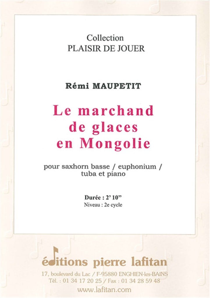 Le Marchand de Glaces En Mongolie